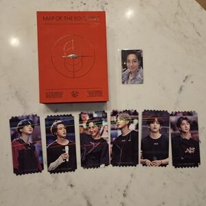 Map of the Soul ON:E Concert DVD Set With J-Hope Photocard Set, Missing JUNGKOOK